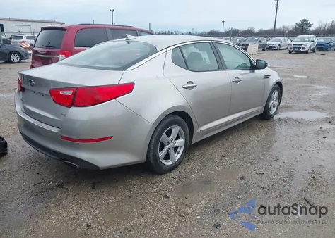 2014 Kia Optima Lx from USA, damaged, VIN 5XXGM4A75EG267792